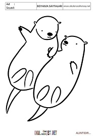 Su-Samuru boyama sayfaları